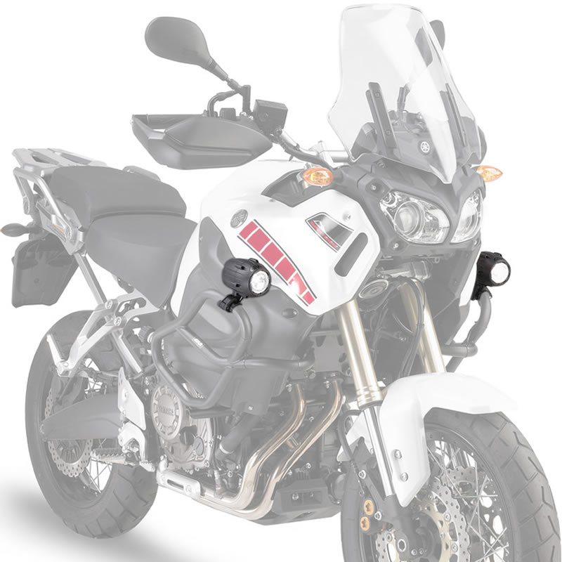 Zobacz jak wyglądają halogeny LED na motocyklu Yamaha TENERE