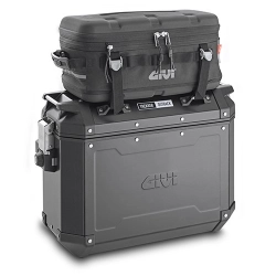 Aluminiowy kufer boczny Givi Trekker Outback 48 OBKN48BR z torbą UT807C
