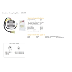 DZE REGULATOR NAPIĘCIA HONDA XRV 750 AFRICA TWIN 92