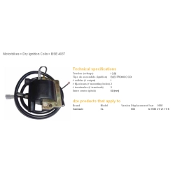 DZE CEWKA ZAPŁONOWA KAWASAKI KLR 600 84-94