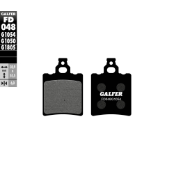 GALFER FD048G1054 KLOCKI HAMULCOWE KH060 KH337 PÓŁMETALICZNE