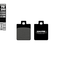 GALFER FD200G1054 KLOCKI HAMULCOWE KH260 PÓŁMETALICZNE