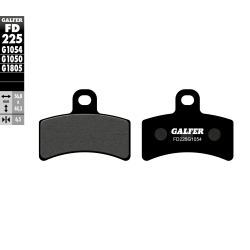 GALFER FD225G1054 KLOCKI HAMULCOWE KH291 PÓŁMETALICZNE GAS GAS