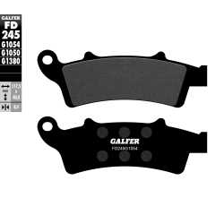 GALFER FD245G1054 KLOCKI HAMULCOWE KH324 PÓŁETALICZNE