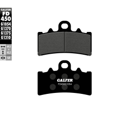 GALFER FD450G1054 KLOCKI HAMULCOWE KH606 PÓŁMETALICZNE
