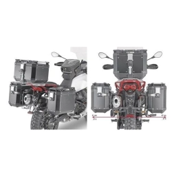 KAPPA STELAŻ KUFRÓW BOCZNYCH SZYBKIEGO MONTAŻU MONOKEY CAM SIDE MOTO GUZZI V85 TT 19-23 - POD KUFRY KFR KFORCE ORAZ KVG