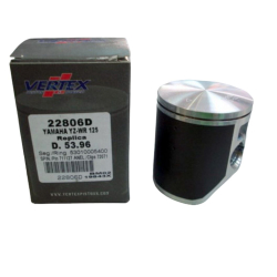 22806C - VERTEX TŁOK YAMAHA YZ 125 (YZ125) 02-04 REPLICA (53,95MM) (PIERŚCIENIE 53010005400 X 1 SZT.)