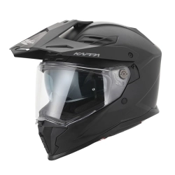 KAPPA KASK KV33 SOLID ENDURO DUAL OFF ROAD Z SZYBĄ I BLENDĄ KOLOR CZARNY MATT ROZMIAR 60 / L (HOMOLOGACJA ECE 22R06) HKK