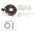 DZE UZWOJENIE ALTERNATORA STATOR SUZUKI GN 125