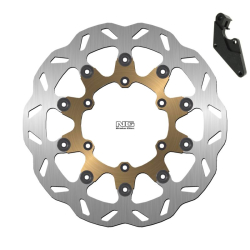 NG TARCZA HAMULCOWA Z ADAPTEREM OVERSIZE SM 320MM YAMAHA YZ 125 / 250 08-18, YZF 250 07-16, YZF 450 08-15, SUPERMOTO NG7
