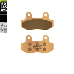 GALFER FD585G1396 KLOCKI HAMULCOWE SPIEK METALICZNY (ZŁOTE) OFF-ROAD SURRON 24-