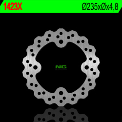 NG TARCZA HAMULCOWA TYŁ KAWASAKI KSF 250 MOJAVE 87-04, KEF 300 LAKOTA 95-03 WAVE NG1423X