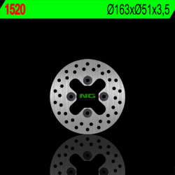 NG TARCZA HAMULCOWA PRZÓD KAWASAKI KFX 450R 08-14, KSV 700 NG1520