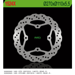 NG TARCZA HAMULCOWA TYŁ KAWASAKI GTR 1400 07-18 WAVE NG1524X