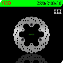 NG TARCZA HAMULCOWA TYŁ KAWASAKI EX 250/300/400 NINJA 13-22 WAVE NG1752X