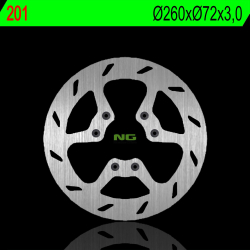 NG TARCZA HAMULCOWA PRZÓD BETA RR50 08-09, SUPERMOTARD 50 14-15, ART 50 03-05 NG201