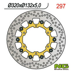 NG TARCZA HAMULCOWA PRZÓD YAMAHA FJR1300 03-16, MT-01 05-06, V-MAX 1700 09-16 PŁYWAJĄCA NG297