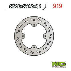 NG TARCZA HAMULCOWA TYŁ HONDA NX 650 DOMINATOR 92-04, NX 500 92-99, SLR 650 96-17, FMX 650 05-06, FX 650 VIGOR 99-02 NG9