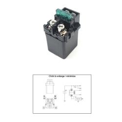 DZE PRZEKAŹNIK ROZRUSZNIKA KAWASAKI KVF 650 BRUTE FORCE 05-13; KVF 650 PRAIRE 02-03; KFX 700 04-09; KVF 700 PRAIRE 04-06