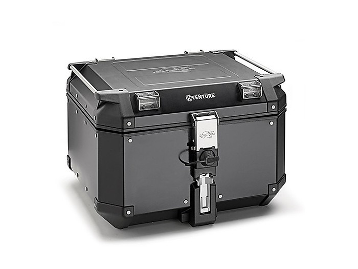 Czarny kufer centralny Kappa KFR480B
