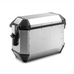 Sprawdź jak wyglada aluminiowy kufer boczny Givi Trekker alaska